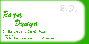 roza danyo business card